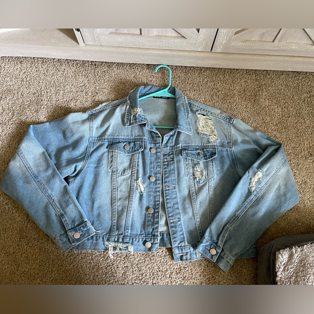 Crop Jean jacket